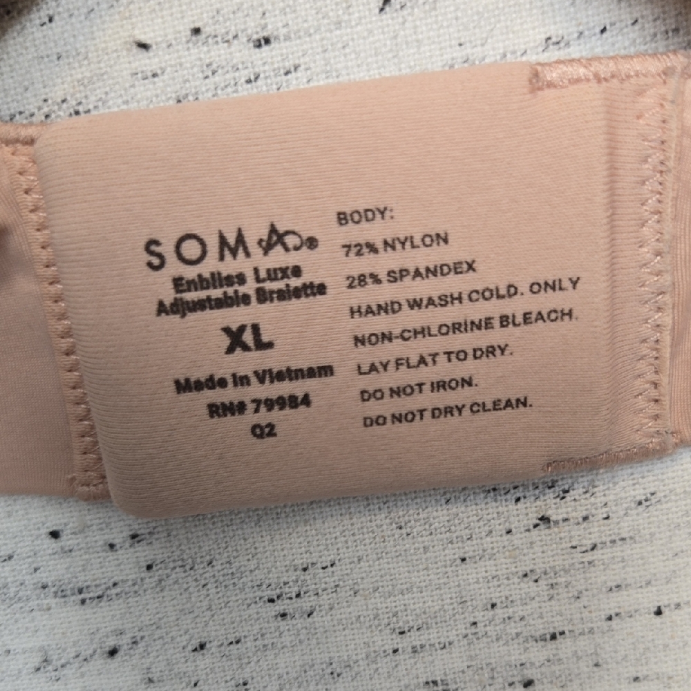 Soma Enbliss Luxe Bralette in Hush Nude Pink - Picture 2 of 6